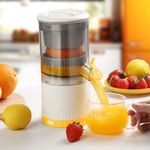 Electronice si Electrocasnice - Electrocasnice bucatarie - Preparare bauturi - Storcatoare de fructe - Storcator Fructe Reincarcabil FLORIA ZLN4079, Portabil, Acumulator 800 mAh, Capacitate 600ml, Putere 45W - Infinity.ro