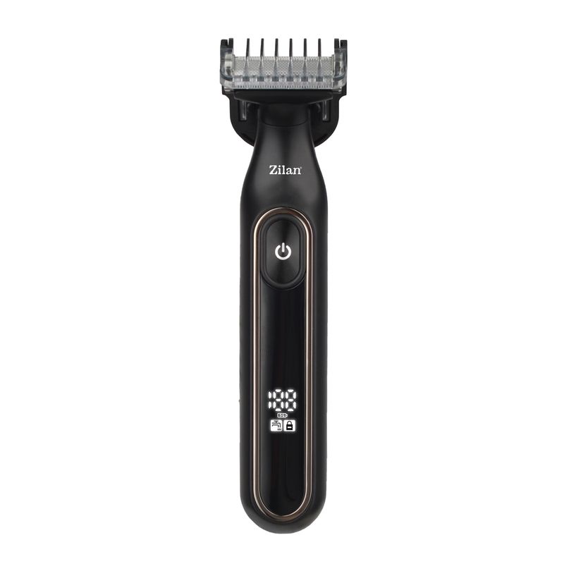 Ingrijire personala si Cosmetice - Aparate & accesorii ingrijire personala - Aparate de ras si tuns - Aparate de tuns - Aparat de Tuns Helios ZILAN ZLN8940, Protectie IPx6, Utilizare pe uscat sau umed, Silentios, Afisaj LED - Infinity.ro