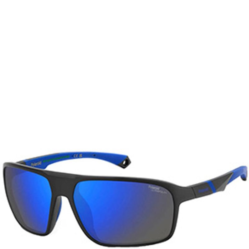 Fashion, accesorii si bijuterii - Barbati - Accesorii barbati - Ochelari de soare barbati - Ochelari de soare cu lentile polarizate, Polaroid PLD 7058 S black-blue - Infinity.ro