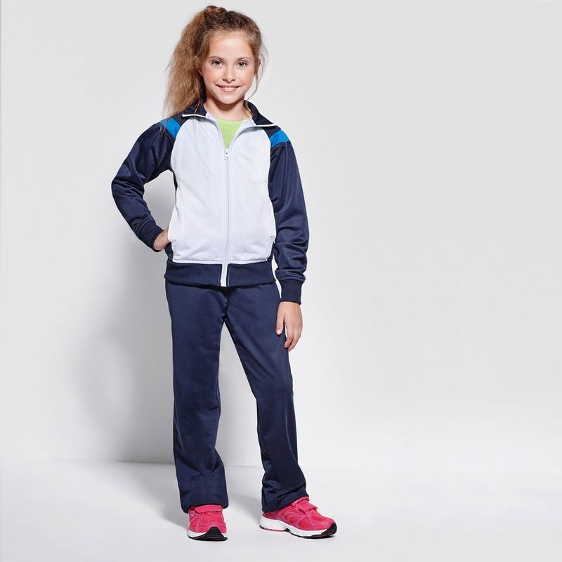 Fashion, accesorii si bijuterii - Copii - Imbracaminte copii - Treninguri si compleuri copii - Trening Roly Acropolis Tracksuit S, navy-white 16 ani - Infinity.ro