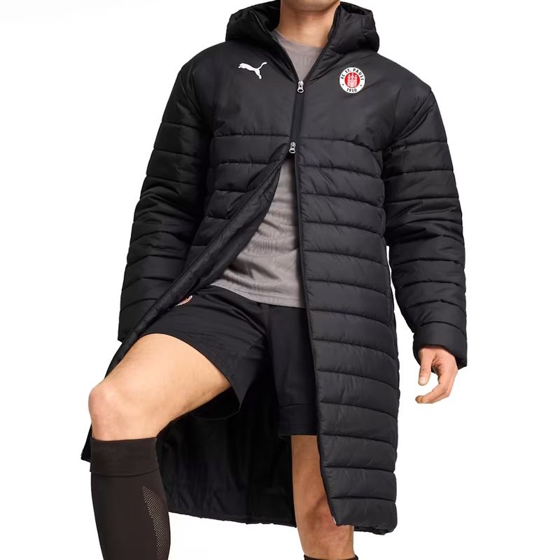 Fashion, accesorii si bijuterii - Barbati - Imbracaminte - Jachete si geci barbati - Geaca Puma TeamFINAL Bench FC St. Pauli pentru barbati, XL - Infinity.ro