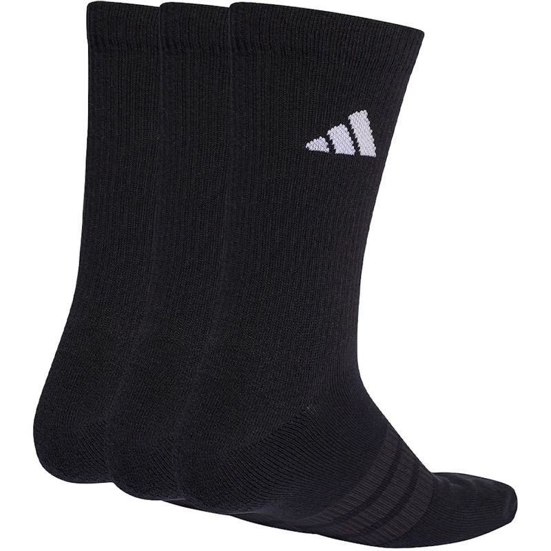 Fashion, accesorii si bijuterii - Barbati - Lenjerie si pijamale barbati - Sosete si ciorapi barbati - Set 3 perechi sosete Adidas Cushioned Sportswear Crew, 34-36 - Infinity.ro