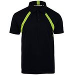 Fashion, accesorii si bijuterii - Barbati - Imbracaminte - Tricouri si bluze barbati - Tricou polo barbati Slazenger Lob Cool Fit, apple green L - Infinity.ro