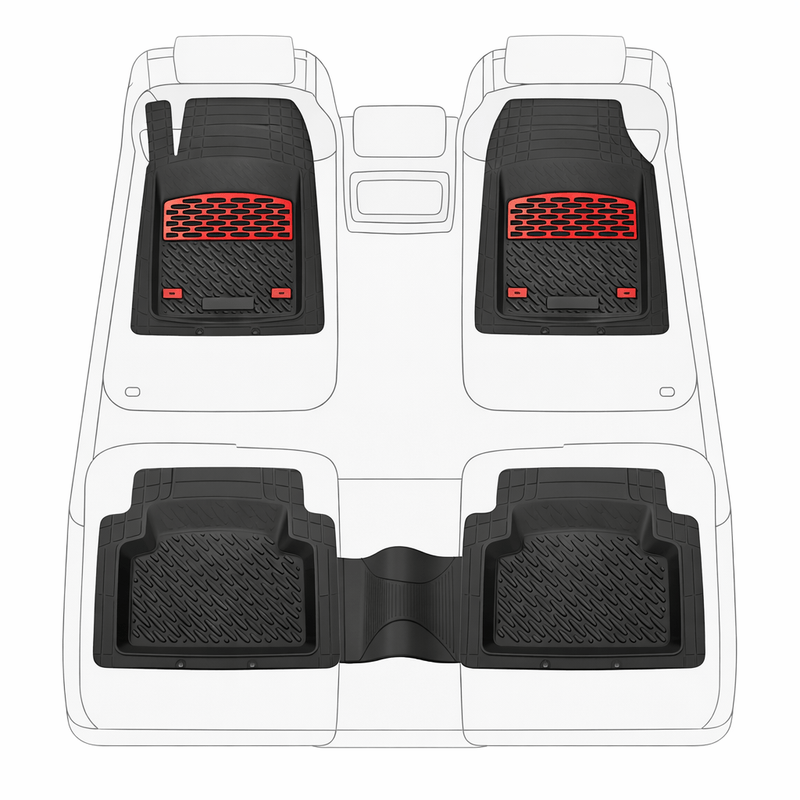Auto si Moto - Intretinere auto - Covorase auto - Covorase Skoda Enyaq iV I Compatibile 2020+ | Red - Infinity.ro