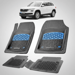 Auto si Moto - Intretinere auto - Covorase auto - Covorase Skoda Kodiaq I Compatibile 2016-2023 |Blue - Infinity.ro