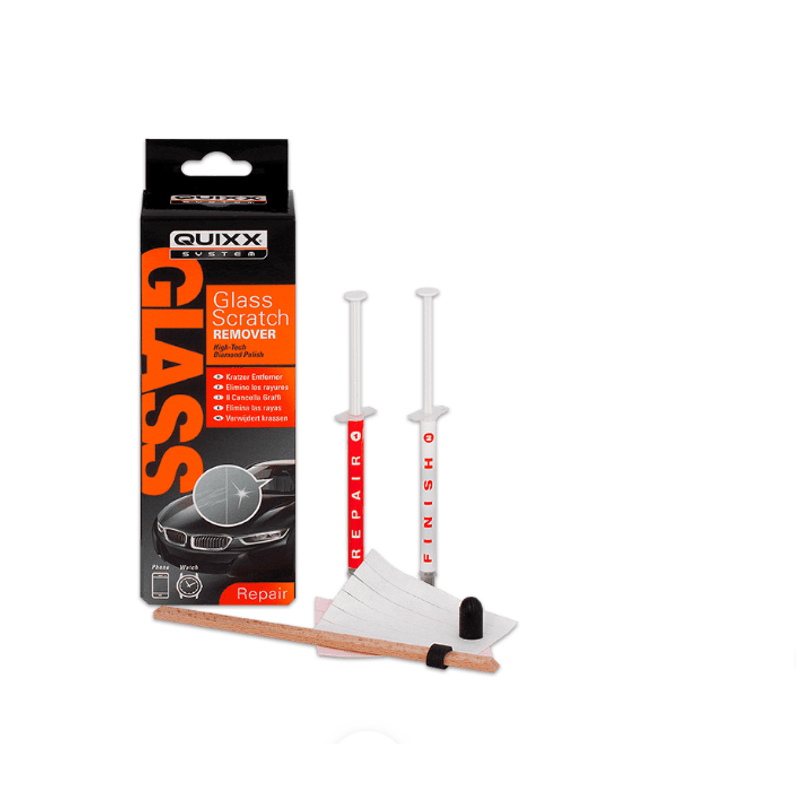 Auto si Moto - Intretinere auto - Produse curatare auto - Kit indepartare zgarieturi sticla Quixx Glass Scratch Remover - Infinity.ro