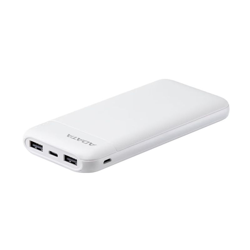 Laptop, Telefoane si Tablete - Telefoane mobile si accesorii - Accesorii Telefoane - Baterii externe - Power bank A-DATA C100 10000mAh alb - Infinity.ro