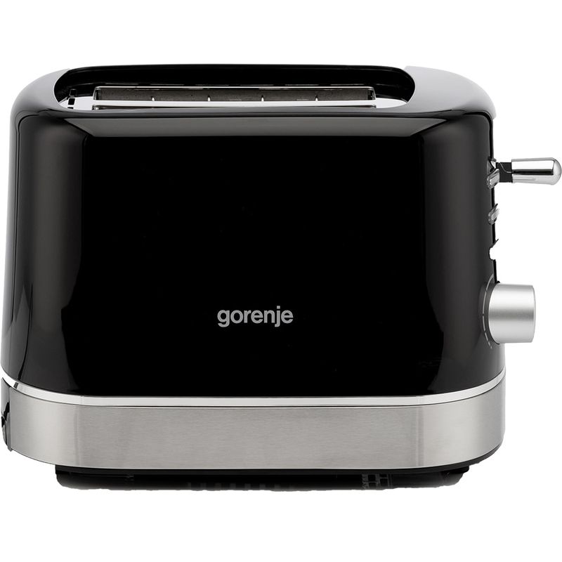 Electronice si Electrocasnice - Electrocasnice bucatarie - Preparare paine - Prajitoare de paine - Prajitor de paine GORENJE T800DB, 2 felii, 800W, negru-argintiu - Infinity.ro