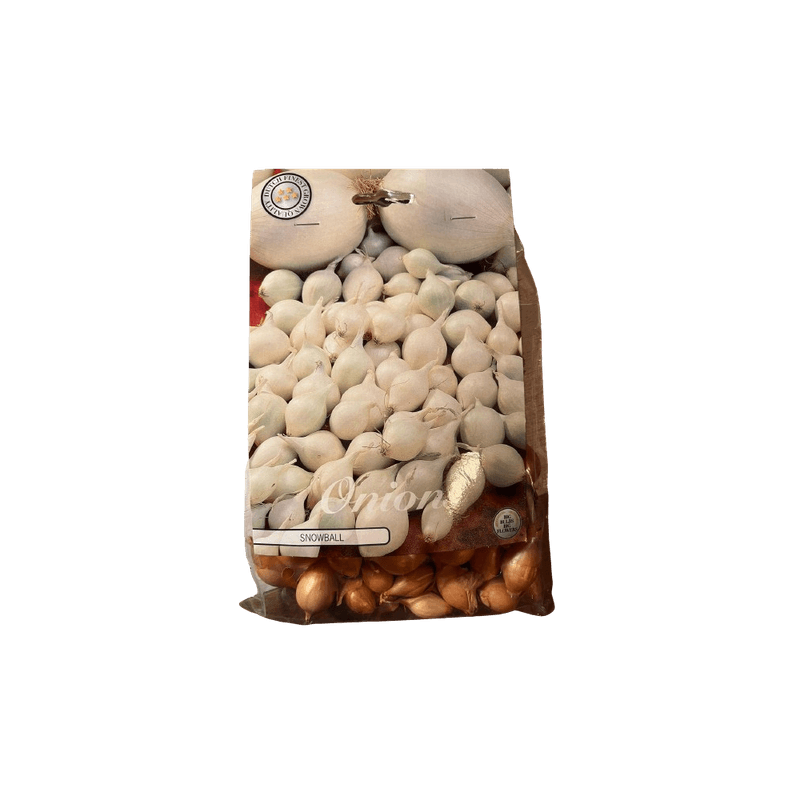 Casa si Gradina - Gradinarit si plante - Plante si ghivece - Bulbi, seminte si rasaduri - Arpagic Ceapa Alb, Snowball, 8/21mm, 0.500kg - Infinity.ro