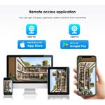 Casa si Gradina - Electrice - Smart Home - Camere de supraveghere - Camera de supraveghere V380 PRO, Conectivitate 4G, 2 Lentile, PTZ Rotativ, 6MP Ultra HD - Infinity.ro