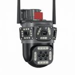 Casa si Gradina - Electrice - Smart Home - Camere de supraveghere - Camera de supraveghere V380 PRO - Conectivitate WIFI - 2 Lentile - PTZ Rotativ - 9MP Ultra HD - Infinity.ro