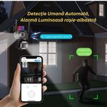 Casa si Gradina - Electrice - Smart Home - Camere de supraveghere - Camera de supraveghere V380 PRO - Conectivitate WIFI - 2 Lentile - PTZ Rotativ - 9MP Ultra HD - Infinity.ro