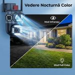 Casa si Gradina - Electrice - Smart Home - Camere de supraveghere - Camera de supraveghere V380 PRO - Conectivitate WIFI - 2 Lentile - PTZ Rotativ - 9MP Ultra HD - Infinity.ro