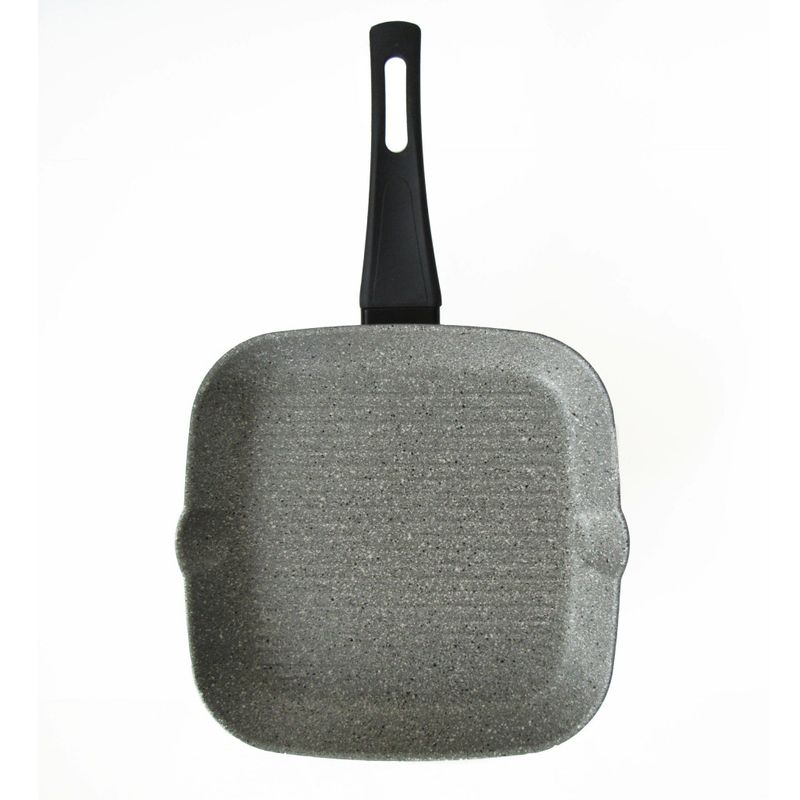 Casa si Gradina - Bucatarie si vesela - Vase pentru gatit - Tigai si seturi - Tigaie grill Flonal Dura Induction, 28x28 cm, antiaderent Magma-Tech Plus, pentru toate plitele - Infinity.ro