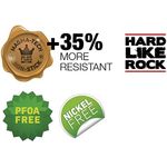 Casa si Gradina - Bucatarie si vesela - Vase pentru gatit - Tigai si seturi - Tigaie pentru clatite Flonal Dura Induction, 25 cm, antiaderent Magma-Tech Plus, pentru toate plitele - Infinity.ro