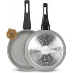 Casa si Gradina - Bucatarie si vesela - Vase pentru gatit - Tigai si seturi - Tigaie pentru clatite Flonal Dura Induction, 25 cm, antiaderent Magma-Tech Plus, pentru toate plitele - Infinity.ro