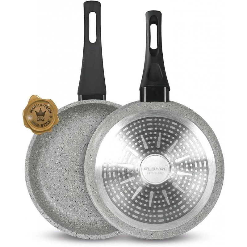 Casa si Gradina - Bucatarie si vesela - Vase pentru gatit - Tigai si seturi - Tigaie pentru clatite Flonal Dura Induction, 25 cm, antiaderent Magma-Tech Plus, pentru toate plitele - Infinity.ro