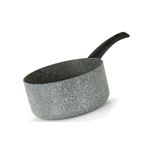 Casa si Gradina - Bucatarie si vesela - Vase pentru gatit - Oale si cratite - Cratita Flonal Pietra Viva cu maner pentru sosuri, 16 cm, antiaderent Magma-Tech, baza 3 mm, gaz/electric/vitroceramic - Infinity.ro