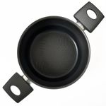 Casa si Gradina - Bucatarie si vesela - Vase pentru gatit - Oale si cratite - Oala Flonal The Wall cu 2 manere si capac din sticla, 24 cm, antiaderent PB-Tech, pentru gaz/electric/vitroceramic - Infinity.ro