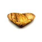 Casa si Gradina - Bucatarie si vesela - Vesela si tacamuri - Farfurii si boluri - Bol in forma de inima din lemn de maslin, latime 14 cm, pentru gustari si servire - Infinity.ro