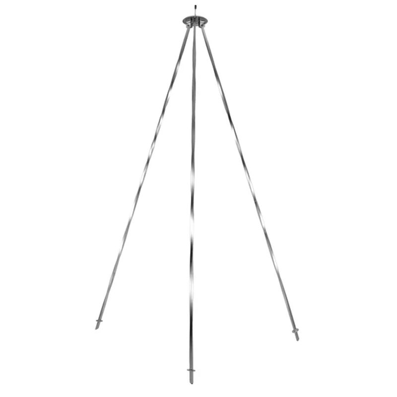 Casa si Gradina - Gradina si terasa - Gratare si accesorii - Accesorii gratare - Suport din inox pentru ceaun 117 cm – picioare groase de 7 mm - Infinity.ro