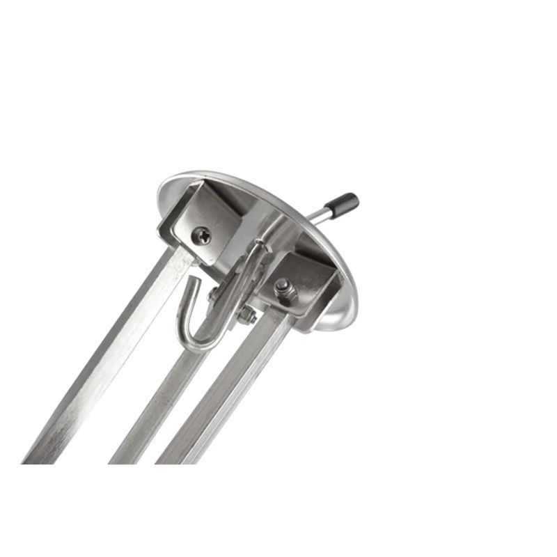 Casa si Gradina - Gradina si terasa - Gratare si accesorii - Accesorii gratare - Suport din inox pentru ceaun 117 cm – picioare groase de 7 mm - Infinity.ro