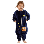 Casa si Gradina - Textile si covoare - Pături și cuverturi - Saci de dormit copii - Sac de dormit cu picioare pentru bebelusi, material respirabil, model bufnita, unisex, ,marimea 110 - Infinity.ro