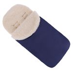 Casa si Gradina - Textile si covoare - Pături și cuverturi - Saci de dormit copii - Sac de iarna de lana impermeabil nativo winter 85x40 cm blumarin - Infinity.ro