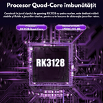 PC, gaming si accesorii - Gaming - Console gaming - Consola Jocuri Portabila 15.000+Jocuri incorporate, VisionHub®, Ecran LCD HD 5'' inch, Quad-Core RK3128, 64GB Stocare - Infinity.ro
