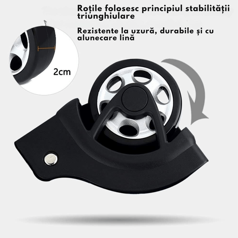 Sport si Outdoor - Articole de voiaj - Rucsacuri - Ghiozdan Troler Multifunctional Rotile, Rucsac Capacitate Mare, Fete, Baieti, Roti Rezistente, Compartimente multiple - Infinity.ro