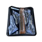 Petshop - Ingrijire si Igiena - Aparate de ingrijire - Aparate tuns animale - Set profesional 6 in 1 Arvada® OnePet, cu foarfeci tuns caini sau pisici, foarfeca cu varf rotund - Infinity.ro