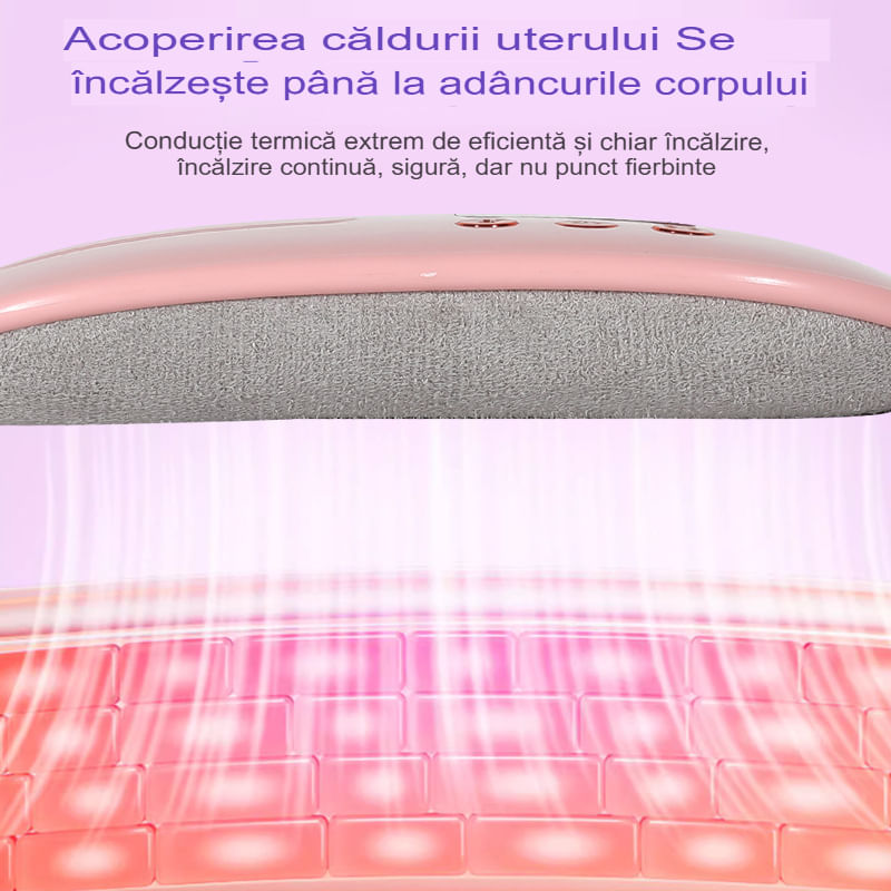 Ingrijire personala si Cosmetice - Sanatate si wellness - Articole wellness - Aparate si dispozitive de masaj - Aparat pentru incalzire si masaj lombar Arvada Relief NG01, anti dureri menstruatie si ciclu, - Infinity.ro