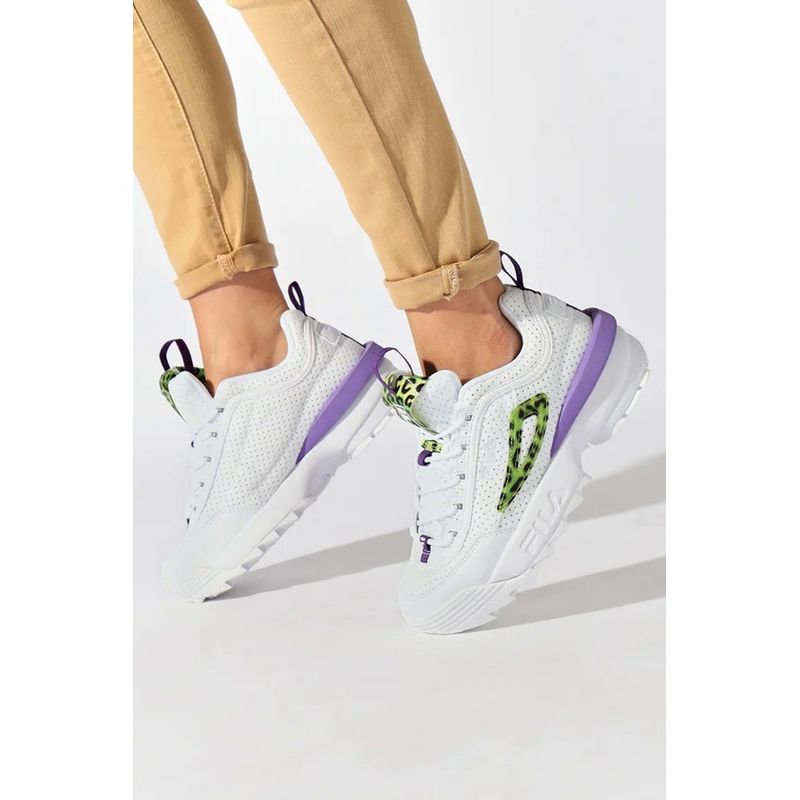 Fashion, accesorii si bijuterii - Femei - Incaltaminte femei - Sneakers si tenisi femei - Pantofi sport Disruptor T Wmn FFW0244_13198 39 EU Alb - Infinity.ro