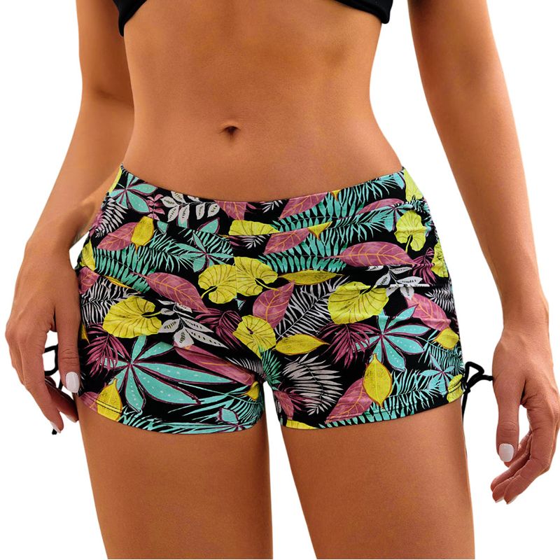 Fashion, accesorii si bijuterii - Femei - Lenjerie si pijamale femei - Costume de baie femei - Slip de baie menstrual tip boxer - Sonia - M, Multicolor - Infinity.ro