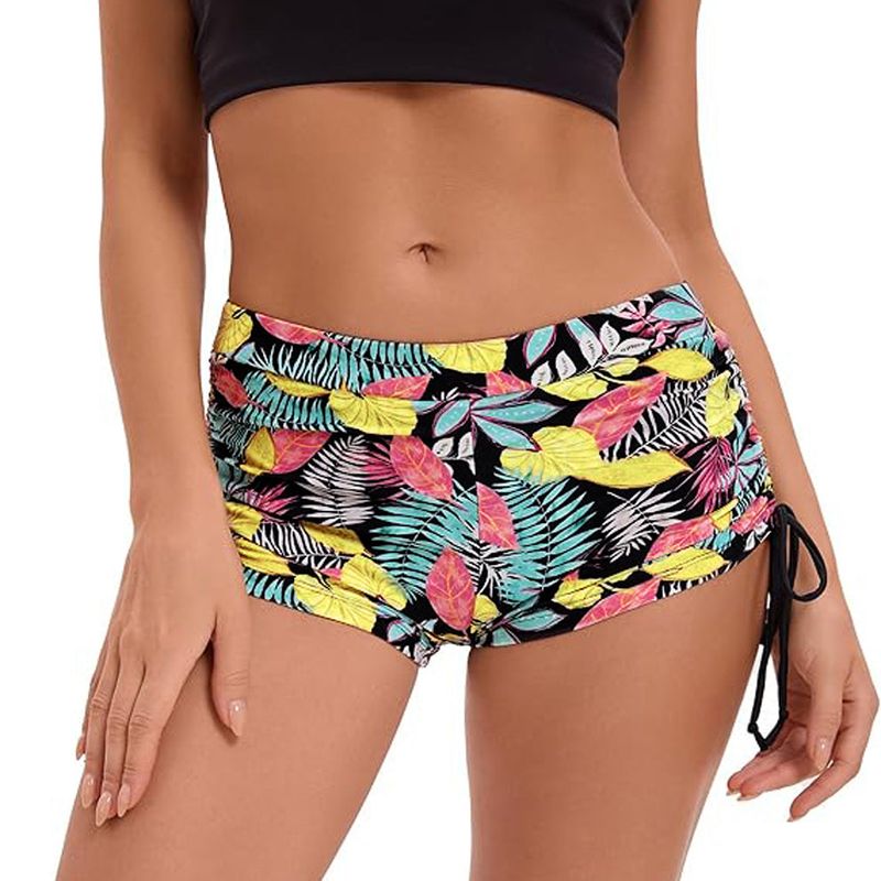 Fashion, accesorii si bijuterii - Femei - Lenjerie si pijamale femei - Costume de baie femei - Slip de baie menstrual tip boxer - Sonia - M, Multicolor - Infinity.ro