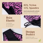 Fashion, accesorii si bijuterii - Femei - Lenjerie si pijamale femei - Costume de baie femei - Slip de baie menstrual - Elif - S, Violet - Infinity.ro