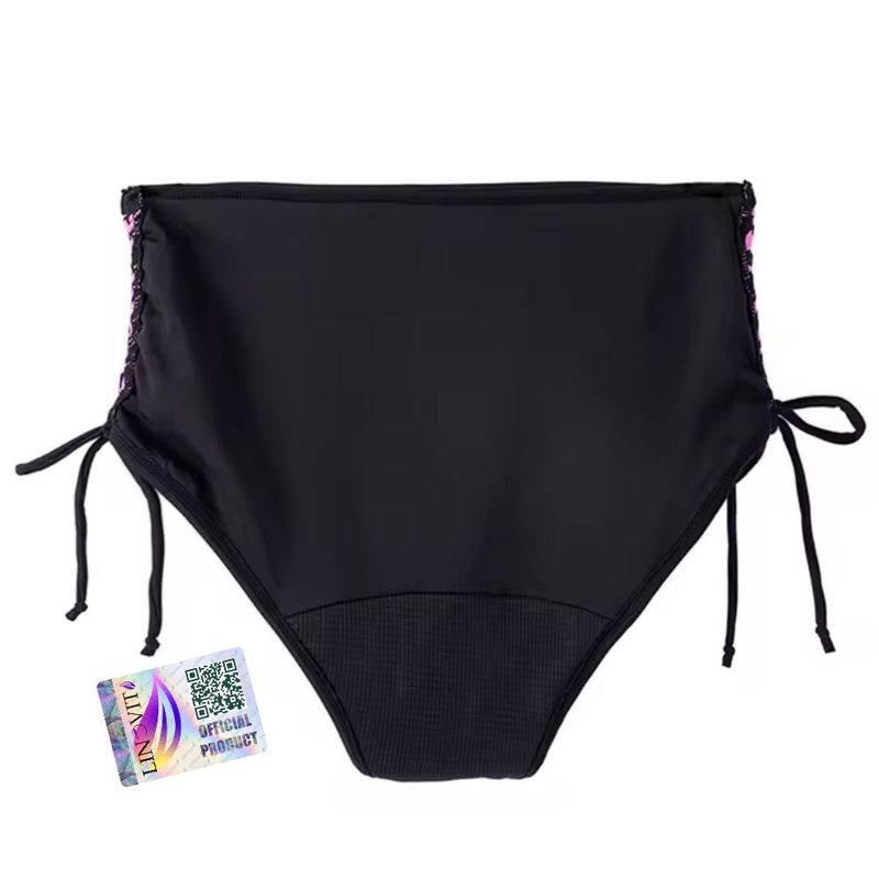 Fashion, accesorii si bijuterii - Femei - Lenjerie si pijamale femei - Costume de baie femei - Slip de baie menstrual - Elif - S, Violet - Infinity.ro