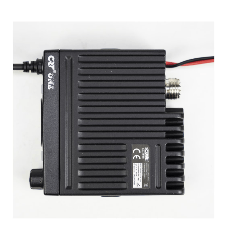 Auto si Moto - Electronice auto - Statii radio si detectoare radar - Statie radio CB CRT One V, cu Vox, S-Metru, 4W, ASQ, 12V, RF Gain, 10.2 x 10 x 2.5 cm - Infinity.ro