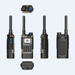 Auto si Moto - Electronice auto - Statii radio si detectoare radar - Statie Radio emisie Receptie QUANSHENG MX5-QUESUM DMR, 5W VHF,UHF, digitala walkie-talkie, impermeabila, IP68 - Infinity.ro