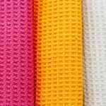 Market - Curatenie si intretinere casa - Produse bucatarie - Lavete si bureti - Laveta microfibra cu textura gofrata  MS-004, Portocalie 2bucati/pachet - Infinity.ro