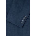 Fashion, accesorii si bijuterii - Barbati - Imbracaminte - Sacouri si veste barbati - Sacou Barbati Hackett London Linen Delave HM443317 S INTL Bleumarin - Infinity.ro