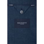 Fashion, accesorii si bijuterii - Barbati - Imbracaminte - Sacouri si veste barbati - Sacou Barbati Hackett London Linen Delave HM443317 S INTL Bleumarin - Infinity.ro