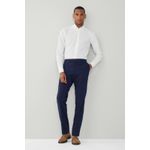 Fashion, accesorii si bijuterii - Barbati - Imbracaminte - Pantaloni barbati - Pantaloni barbati Hackett London Twill  HM212551 Bleumarin 32 US - Infinity.ro
