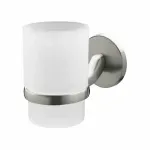 Casa si Gradina - Sanitare - Suporturi si accesorii baie - Suport periute de dinti satinat Bisk Virginia - Infinity.ro