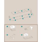 Casa si Gradina - Mobilier - Organizare si depozitare - Cuiere - Cuier cu montaj pe perete cu bara pentru umerase si raft, capacitate 60 kg, stil industrial, 109x28x13 cm, maro rustic - Infinity.ro