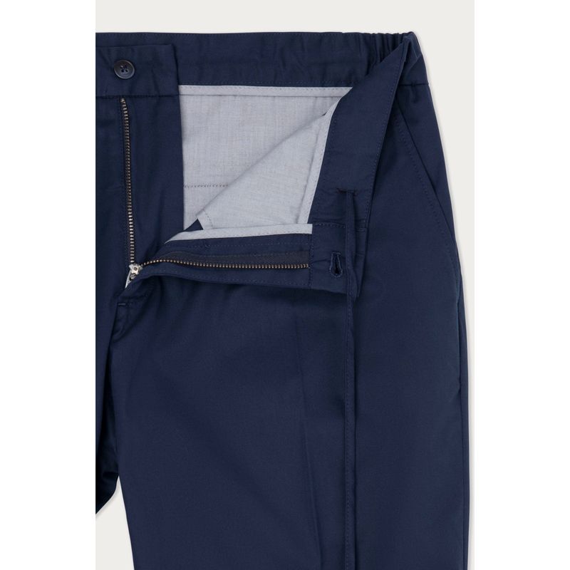 Fashion, accesorii si bijuterii - Barbati - Imbracaminte - Pantaloni barbati - Pantaloni barbati Hackett London Jogger cu snur de fixare Bleumarin 32 US - Infinity.ro