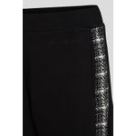 Fashion, accesorii si bijuterii - Femei - Imbracaminte femei - Pantaloni femei - Pantaloni trening dama Karl Lagerfeld 24WW1012 2XL INTL Negru - Infinity.ro