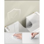 Casa si Gradina - Mobilier - Mobilier baie - Corpuri baie - Dulap baie pentru suport lavoar, MDF, 2 compartimente, raft interior reglabil, 30x60x60 cm, alb - Infinity.ro