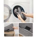 Casa si Gradina - Mobilier - Dulapuri si sifoniere - Dulapuri pantofi - Banca pantofi cu sezut si perna, 15 compartimente deschise, PAL, 105x30x48 cm, gri stejar - Infinity.ro