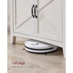 Casa si Gradina - Mobilier - Comode si corpuri - Comode - Comoda cu sertar si dulap cu raft reglabil, stil country, 80x40x80 cm, alb rustic - Infinity.ro